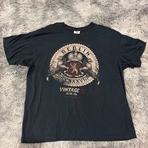 FOX originals Shirt Mens 2XL Berlin Germany Graphic Cotton Casual Streetwear